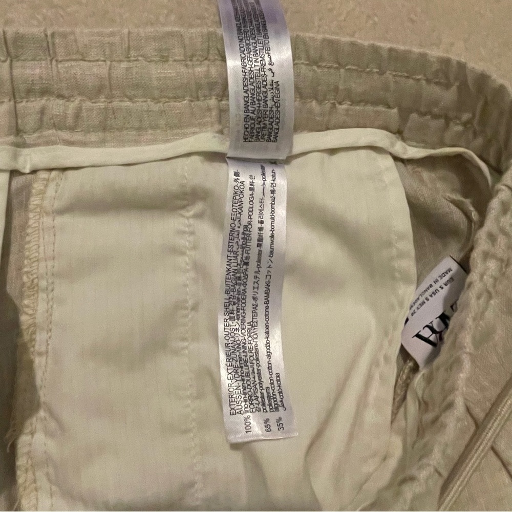 Zara linen pants-small EUC - Picture 8 of 8